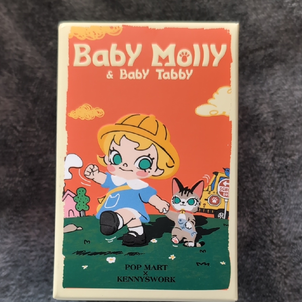 Pop Mart x Kennyswork Baby Molly & Baby Tabby Figurine